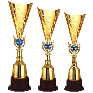 Trofeo de antorcha <span class=keywords><strong>Fénix</strong></span> destacado rojo y azul de alta calidad - Product Image 1