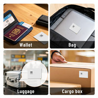 YG-AT03-PE, Balise intelligente Bluetooth autocollante compatible avec Find My et Android Find Hub, Traceur de localisation d'actifs