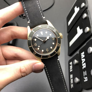 Endesign Luxury 41mm Sapphire Wristwatch with 10ATM <b>Mechanical</b> Miyota Movement Custom Leather Strap Top End <b>Design</b> - Product Image 3