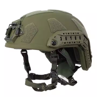 Casque de sécurité tactique d'extérieur à coupe haute avec protection balistique PE Aramid Fast Wendy