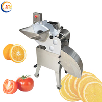 Industriële machine voor het snijden en in blokjes zagen van fruit en groenten, aardappel- en uienmachine