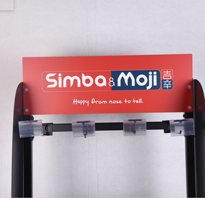 Piso Metal Supermercado Pet Food Snack Display Estantes - Product Image 3