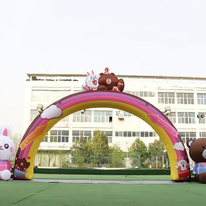 Ở đầu vòm bơm hơi Bảng điều khiển bơm hơi kín khí, phong trào đua xe của thương hiệu - Product Image 4