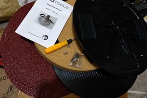 휴대용 시멘트 수거용 철 손잡이 전기 플라스터 평탄화 기계 드라이 월 샌더 기계 - Product Image 6