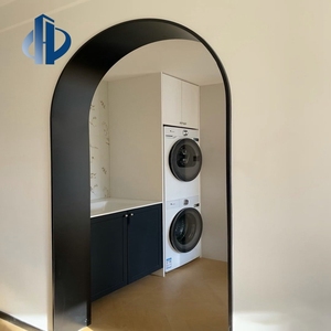 Vente en gros usine : Revêtement <span class=keywords><strong>de</strong></span> cadre <span class=keywords><strong>de</strong></span> porte moderne en aluminium durable avec installation par vis pour chambres, balcons et salons - Product Image 1