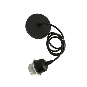 Portalámparas E27 con Cable de 2 Metros, Placa de Techo, Accesorio para Lámpara Colgante, para Dormitorio, Comedor - Product Image 5