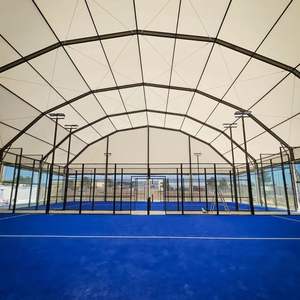 Estructura de la tienda de campo de Pádel OEM, tienda de campo de aluminio de palmo personalizado con techo de PVC impermeable para uso en exteriores - Product Image 2