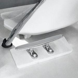 Nuevo Grampo de Anclaje de Acero Inoxidable para Muelle Marino, Base Abierta, Silueta Baja, Resistente, con Parte Superior Plana - Product Image 2