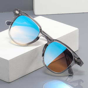 Lunettes de soleil polarisées UV400 pour femmes, monture TR90 de créateur, lunettes rétro pour hommes, lunettes vintage 2026, film coloré Sunray, tendance - Product Image 2