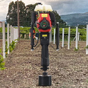 เครื่องตอกเสาเข็มแบบมือถือ EVER STAR รุ่น Professional ใช้เครื่องยนต์เบนซิน ระบบไฮดรอลิกเต็มรูปแบบ ประสิทธิภาพสูง สำหรับท่อเหล็ก - Product Image 4