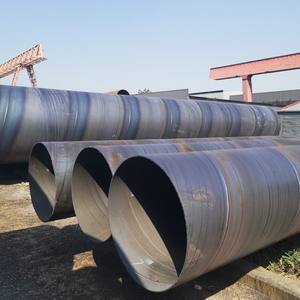 Tubería de Acero al Carbono Soldada en Espiral JIS G3455 DIN 1629 para Construcción de Oleoductos y Gasoductos - Product Image 1