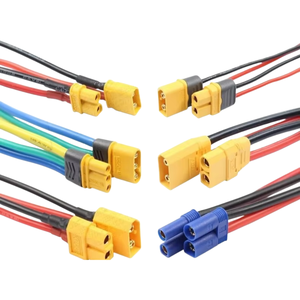 Nhà máy cung cấp dây cáp pin đồng mạ thiếc tùy chỉnh, đầu nối XT30 XT60 XT90 XT120 đực cái, lắp ráp tại nhà máy. - Product Image 2