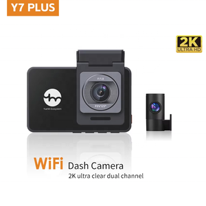 กล้องติดรถยนต์ YUEMI ความละเอียดสูง 2K WiFi แบบเลนส์คู่ สำหรับบันทึกภาพหน้า-หลัง พร้อมระบบตรวจสอบการจอดรถตลอด 24 ชั่วโมง - Product Image 3