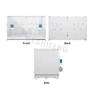 Cages à oiseaux d'élevage empilables de haute qualité 2024 Offre Spéciale <span class=keywords><strong>Cage</strong></span> à oiseaux de luxe faite à la main acheter <span class=keywords><strong>Cage</strong></span> à perroquet canari en métal - Product Image 4