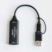 Carte de capture vidéo USB 3.0 double interface 4K 30Hz HDTV vers USB A/USB C