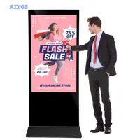 Advertising Floor Stand Digital Signage Kiosk 55 Inch Touch Screen Totem Shopping Mall Advertising Touch Screen Kiosk
