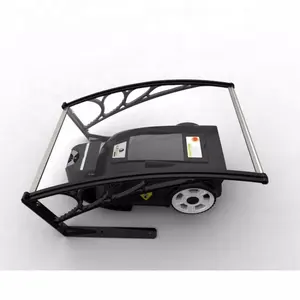 <span class=keywords><strong>Garaje</strong></span> para Robot Cortacésped con Cubierta Transparente con Protección UV, Toldo para <span class=keywords><strong>Sol</strong></span> y Lluvia - Product Image 1