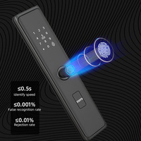 Cerradura Digital Inteligente Tuya D01 con Wi-Fi y Soporte en la Nube, Desbloqueo por Huella Dactilar, Capacidad para 100 Huellas Dactilares, para Puertas de Aluminio/Acero/Madera