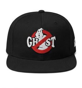 Gorra Snapback de Ala Plana con Bordado 3D del Logotipo de Ghostbusters, Estilo Hip Hop, Suministro al por Mayor OEM ODM - Product Image 2