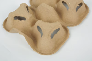 Одноразовый биоразлагаемый лоток из бумажной массы для горячих напитков, один стаканчик для кофе, вынос, Экологически чистая упаковка для напитков - Product Image 5