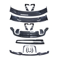 Kit de carrosserie en fibre de carbone séparateur avant diffuseur arrière côtés de capot jupe Spoiler pare-chocs Kit de carrosserie pour Audi TT/TTS/TTRS