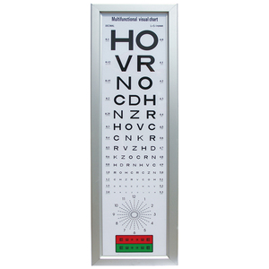 Equipamento de optometria Snellen E-Chart de acuidade <span class=keywords><strong>visual</strong></span> para instrumentos de óptica de avaliação de visão - Product Image 4