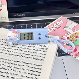 إنز نمط لطيف القط الكرتون ساعة إلكترونية صغيرة محمولة دراسة سطح المكتب حزمة عالية القيمة شنقا لطاولة الصف - Product Image 6