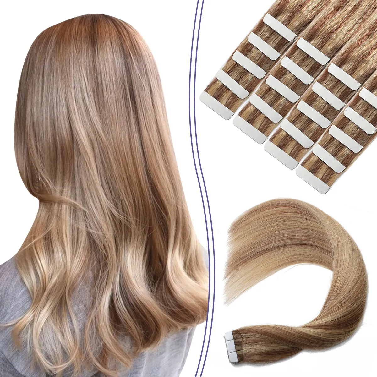 tape weft hair extensions