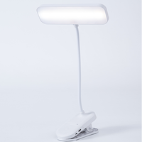 Lampe de bureau LED, lampe de nuit rechargeable par USB, lampe de bureau portable à clip, support d'étude, lampe de lecture