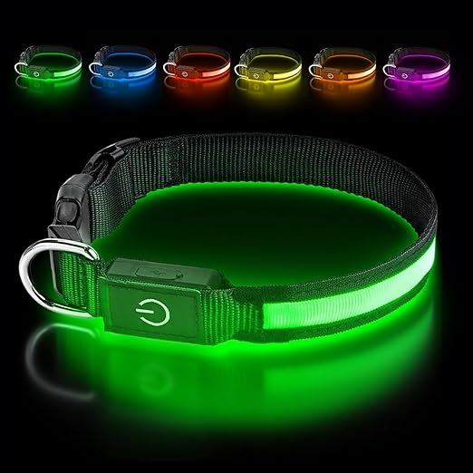Wholesale Rechargeable USB LED Dog Collar - Waterproof, High Brightness, Fast Charging | Done-Sure P