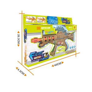 <span class=keywords><strong>Arma</strong></span> electrónica ligera y con sonido para niños, juguete para disparar, verde militar, caja de ventana GUA, embalaje, regalo para niños - Product Image 5