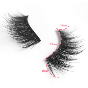 फैक्टरी सस्ते थोक निजी लेबल पूर्ण पट्टी ने झूठी पलकों को लुटी - Product Image 6