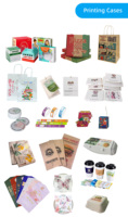 Imprimante numérique de bureau miniature TC-300A à passage unique, tête d'impression HP 1200 dpi pour gobelets en papier, boîtes à pizza, sacs en papier, cartons