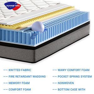 Colchón Ortopédico Hipoalergénico Personalizado de Alta Calidad, Tamaño King, 5 Estrellas, Cómodo, de Espuma Viscoelástica con Resortes Encapsulados, Tipo Hotel - Product Image 2