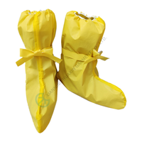 EN14126 TYPE PB3B Couvre-chaussures jetables imperméables jaune vif