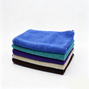 Serviette <span class=keywords><strong>de</strong></span> voiture en microfibre 400 GSM à poils longs et courts, chiffon <span class=keywords><strong>de</strong></span> detailing double face pour le cirage et le polissage professionnels - Product Image 1