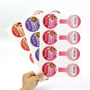 Étiquettes autocollantes personnalisées imperméables anti-effraction pour aliments, avec logo, brillantes, pour bocaux - Product Image 3
