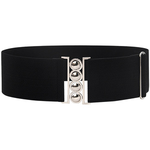 <span class=keywords><strong>Ceinture</strong></span> Tendance Populaire à Quatre Boucles Ajustables, <span class=keywords><strong>Ceinture</strong></span> Élastique Flexible Tressée à la Mode - Product Image 2