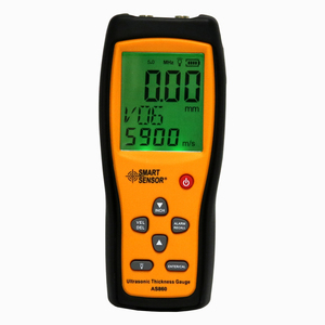 เครื่องวัดความหนาอัลตราโซนิก AS860 แบบดิจิตอล ช่วงการวัดโลหะแผ่น: 1.0 ถึง 300 มม. (เหล็ก) - Product Image 3