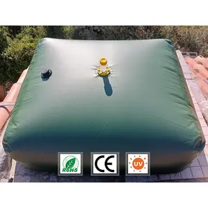 Nhà máy OEM ODM UV CE bể nước di động 1500L depositos de PVC Para Agua 60m3 bể nước gối bể nước linh hoạt lưu trữ