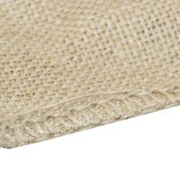 Sac en jute laminé en nouveau matériau avec service OEM sur mesure et logo imprimé en soie