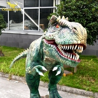 Tema dinozor parkı için yüksek kaliteli simülasyon robot dino modeli animatronic dinozor