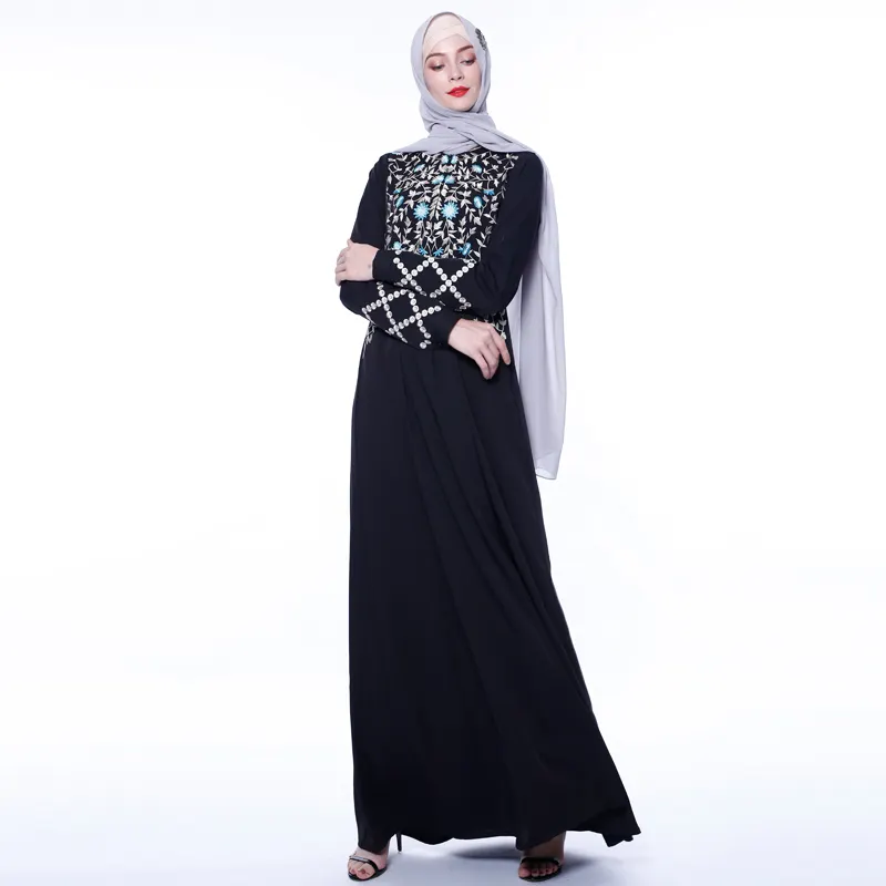 Maxi Cardigan Abaya Frauen Neueste muslimische Frauen Kleidung marok kanis chen Kaftan Kleid Duabi Abaya Jilbab Kleid