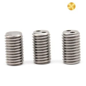 Thép không gỉ 304 316 M9 din913 Wo lỗ an ninh Grub Bộ vít SS316 cờ lê Grub nhỏ bằng thép không gỉ đặt vít - Product Image 3