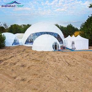 خيمة عرض تجارية القباني شفافة privace 10m/20m/30m الجيوديسية قبة geodesy فندق قبة خيمة التخييم الحمام خيمة للفندق - Product Image 6