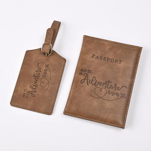 Juego <span class=keywords><strong>de</strong></span> Etiquetas <span class=keywords><strong>de</strong></span> Equipaje y Porta Pasaportes <span class=keywords><strong>de</strong></span> PU Romántico para <span class=keywords><strong>Viajes</strong></span>, Aventuras, Maletas, Carteras <span class=keywords><strong>de</strong></span> Viaje, Regalos para Promociones <span class=keywords><strong>de</strong></span> Boda - Product Image 1