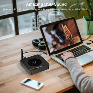 Lavaudio Dsd512 & Pcm 32bit/768Khz Usb Hifi Dec Audio <span class=keywords><strong>Decoder</strong></span> Met Aptx-Ll/Hd & Ldac <span class=keywords><strong>Bluetooth</strong></span> 5.0 Ontvangers - Product Image 6