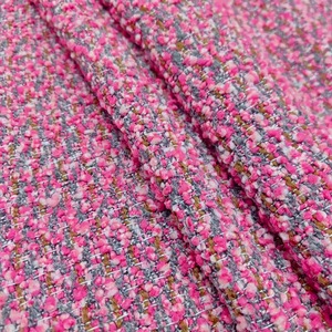 Bán Buôn Sang Trọng Len Tweed Vải Thích Hợp Cho Túi Xách Quần Áo Áo Khoác Áo Khoác Làm Tay Vải Giao Hàng Nhanh Chóng Có Sẵn - Product Image 2