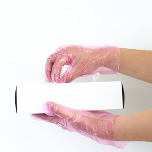 Boîte de gants LDPE jetables en polythène pour la fabrication de sushis robustes de qualité alimentaire en emballage individuel - Product Image 5