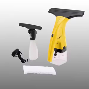 Nettoyeur de vitres sans fil portatif avec aspirateur vapeur rechargeable et flacon pulvérisateur pour le nettoyage des miroirs de douche - Product Image 3